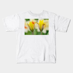 Tulipa kolpakowskiana  AGM  Kolpakowsky&#39;s tulip  Miscellaneous tulip Kids T-Shirt